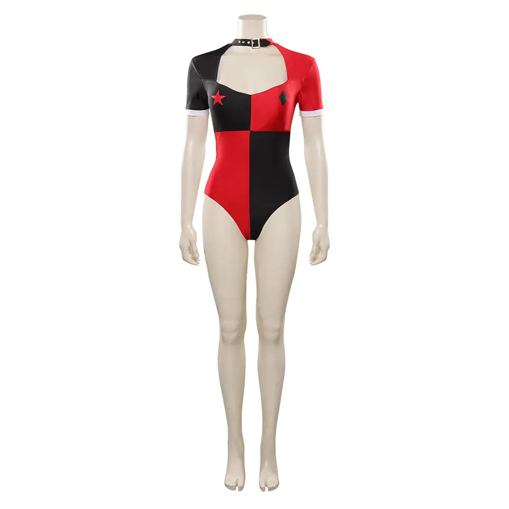 Harley Quinn / Harleen Quinzel Original Design Cosplay Costume Sexy Swimsuit Jumpsuit Outfits 1 Harley Quinn / Harleen Quinzel Original Design Cosplay Costume Sexy Swimsuit Jumpsuit Outfits