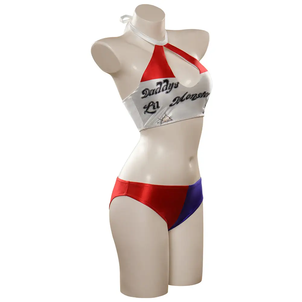 Harley Quinn / Harleen Quinzel Original Design Cosplay Costume Sexy Swimsuit Outfits 5 Harley Quinn / Harleen Quinzel Original Design Cosplay Costume Sexy Swimsuit Outfits - Image 5