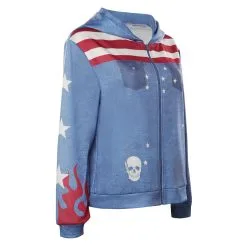 Doctor Strange In The Multiverse Of Madness Miss America Original Design Hoodie Sweatshirt Cosplay Costume -Cosplay Sales Store 15003368 4