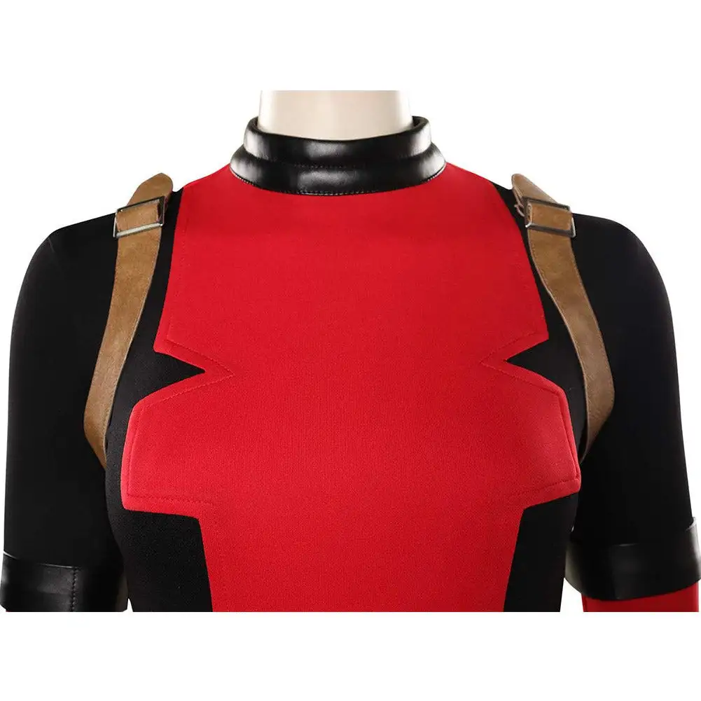 Lady Deadpool Wanda Wilson Cosplay Costume Outfits Halloween Carnival Suit 9 Lady Deadpool Wanda Wilson Cosplay Costume Outfits Halloween Carnival Suit - Image 9