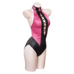 Mortal Kombat Mileena Cosplay Costume Jumpsuit Swimsuit Outfits 14 Mortal Kombat Mileena Cosplay Costume Jumpsuit Swimsuit Outfits -Cosplay Sales Store 15003390 4