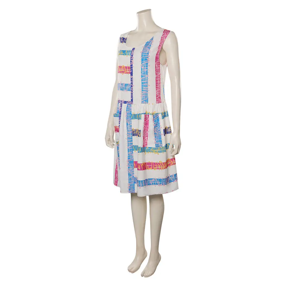 Stranger Things 4 Eleven Cosplay Costume Outfits Halloween Carnival Suit 3 Stranger Things 4 Eleven Cosplay Costume Outfits Halloween Carnival Suit - Image 3