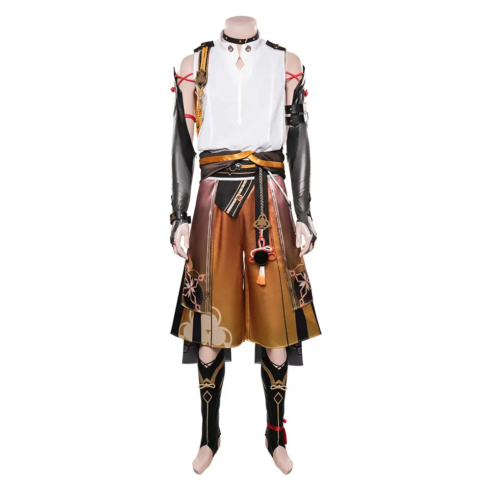 Genshin Impact Shikanoin Heizou Cosplay Costume Coat Pants Outfits Halloween Carnival Suit 2 Genshin Impact Shikanoin Heizou Cosplay Costume Coat Pants Outfits Halloween Carnival Suit - Image 2