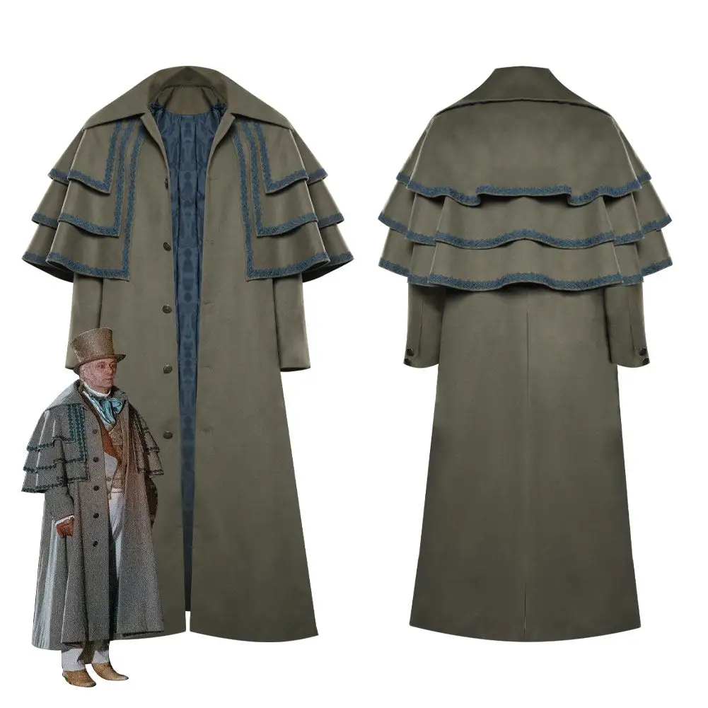 Good Omens Season 2 Aziraphale Cosplay Costume Outfits Halloween Carnival Suit 1 Good Omens Season 2 Aziraphale Cosplay Costume Outfits Halloween Carnival Suit