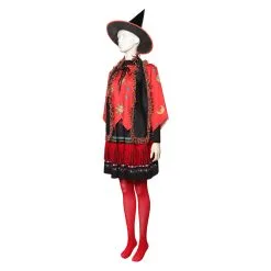 Adult Hocus Pocus-Dani Dennison Cosplay Costume Coat Skirt Hat Outfits Halloween Carnival Suit -Cosplay Sales Store 15003511 2