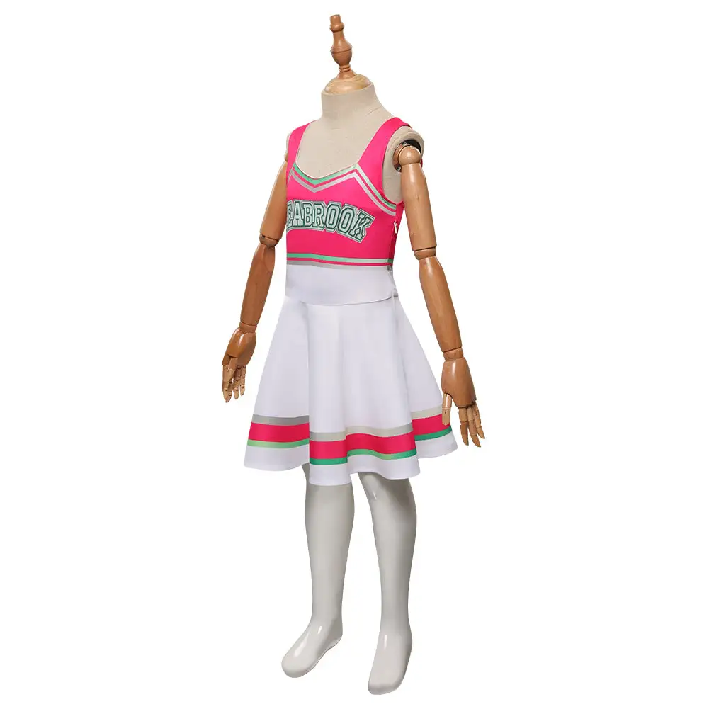 Kids Girls Zombies 3 Addison Wells Cosplay Costume Cheerleading Dress Outfits 3 Kids Girls Zombies 3 Addison Wells Cosplay Costume Cheerleading Dress Outfits - Image 3
