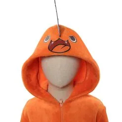 Kids Pochita Cosplay Costume Jumpsuit Pajamas Sleepwear Halloween Carnival Suit -Cosplay Sales Store 15003581 7