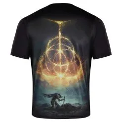 Elden Ring Cosplay T-shirt Original Designers Men Women Summer Short Sleeve Shirt -Cosplay Sales Store 15003946 3