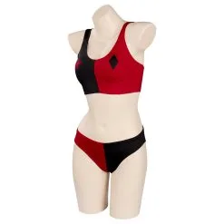 Harley Quinn/Harleen Quinzel Swimsuit Cosplay Costume Two-Piece Swimwear 10 Harley Quinn/Harleen Quinzel Swimsuit Cosplay Costume Two-Piece Swimwear -Cosplay Sales Store 15003997 2
