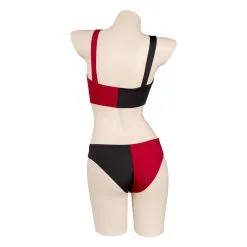 Harley Quinn/Harleen Quinzel Swimsuit Cosplay Costume Two-Piece Swimwear 11 Harley Quinn/Harleen Quinzel Swimsuit Cosplay Costume Two-Piece Swimwear -Cosplay Sales Store 15003997 3