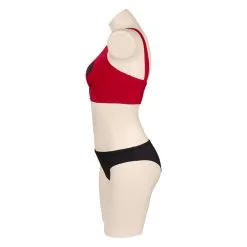 Harley Quinn/Harleen Quinzel Swimsuit Cosplay Costume Two-Piece Swimwear 13 Harley Quinn/Harleen Quinzel Swimsuit Cosplay Costume Two-Piece Swimwear -Cosplay Sales Store 15003997 5