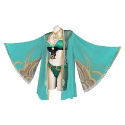 Genshin Impact Hina Goro Bikini Swimsuit Cosplay Costume Sexy Swimwear Cloak Outfits 12 Genshin Impact Hina Goro Bikini Swimsuit Cosplay Costume Sexy Swimwear Cloak Outfits -Cosplay Sales Store 15004003 2