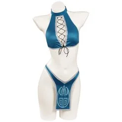 Mortal Kombat Kitana Sexy Bikini Swimsuit Cosplay Costume 10 Mortal Kombat Kitana Sexy Bikini Swimsuit Cosplay Costume -Cosplay Sales Store 15004015 1