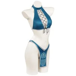 Mortal Kombat Kitana Sexy Bikini Swimsuit Cosplay Costume 13 Mortal Kombat Kitana Sexy Bikini Swimsuit Cosplay Costume -Cosplay Sales Store 15004015 4