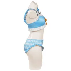 Alice In Wonderland Alice Swimsuit Cosplay Costume Two-Piece Bikini Swimwear Outfits -Cosplay Sales Store 15004022 5