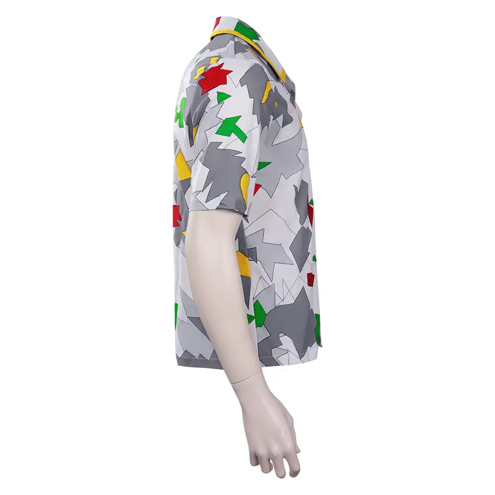 Stranger Things 4 Dustin Henderson Cosplay T-shirt Short Sleeve Shirt 7 Stranger Things 4 Dustin Henderson Cosplay T-shirt Short Sleeve Shirt - Image 7