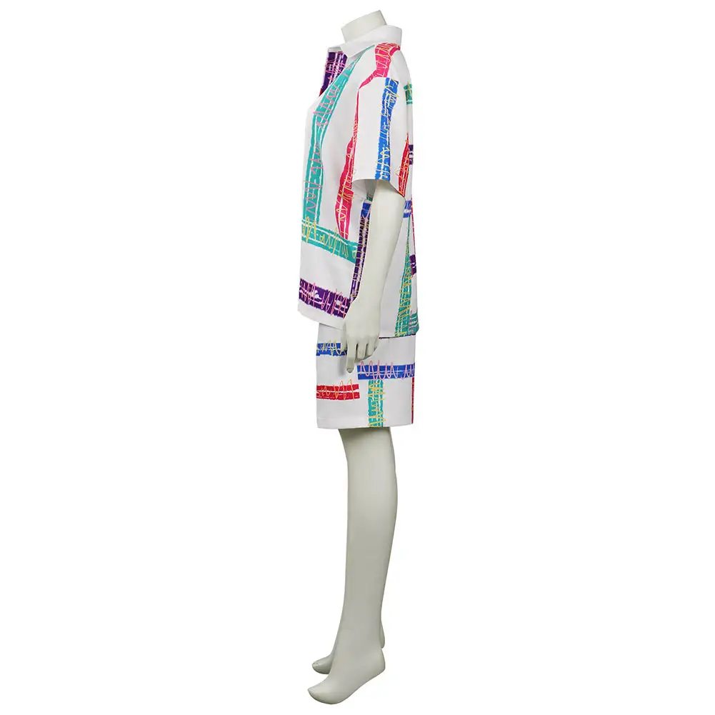 Stranger Things 4 (2022) Eleven Cosplay Costume Beach Shirt Shorts Set 6 Stranger Things 4 (2022) Eleven Cosplay Costume Beach Shirt Shorts Set - Image 6
