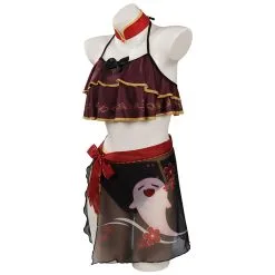 Genshin Impact Hutao Swimsuit Cosplay Costume Outfits Halloween Carnival Suit -Cosplay Sales Store 15004088 2