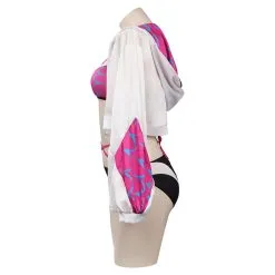 Spider-Man: Across The Spider-Verse Gwen Stacy Cosplay CostumeTop Shorts Cloak Swimsuit Outfits Halloween Carnival Suit -Cosplay Sales Store 15004144 5