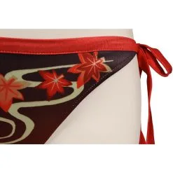 Genshin Impact Kaedehara Kazuha Original Design Swimsuit Cosplay Costume Top Shorts Cloak Outfits-cossky® -Cosplay Sales Store 15004181 8