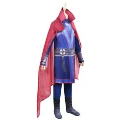 Kids Children Doctor Strange In The Multiverse Of Madness - Doctor Strange Cosplay Costume Jumpsuit Cloak -Cosplay Sales Store 15004190 4