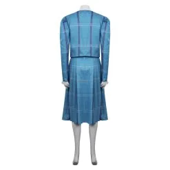 Stranger Things Season 4 (2022) Nancy Wheeler Retro Dress Cosplay Costume Outfits Halloween Carnival Suit -Cosplay Sales Store 15004202 3