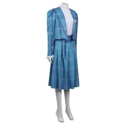 Stranger Things Season 4 (2022) Nancy Wheeler Retro Dress Cosplay Costume Outfits Halloween Carnival Suit -Cosplay Sales Store 15004202 4