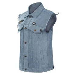 Women Version Stranger Things Season 4 Steve Harrington Cosplay Costume Cowboy Vest -Cosplay Sales Store 15004348 2