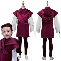 Kids Children Obi-Wan Kenobi -Leia Cosplay Costume Outfits Halloween Carnival Party Suit