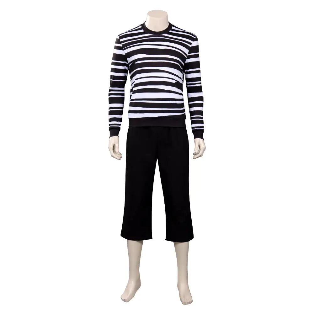 Wednesday (2022) Adult Pugsley Addams Cosplay Costume Outfits Halloween Carnival Suit 2 Wednesday (2022) Adult Pugsley Addams Cosplay Costume Outfits Halloween Carnival Suit - Image 2