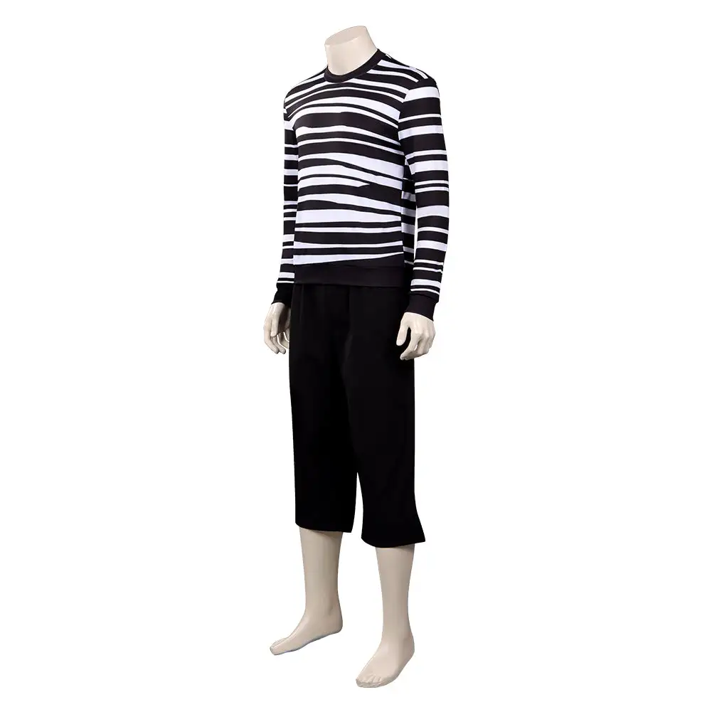 Wednesday (2022) Adult Pugsley Addams Cosplay Costume Outfits Halloween Carnival Suit 4 Wednesday (2022) Adult Pugsley Addams Cosplay Costume Outfits Halloween Carnival Suit - Image 4