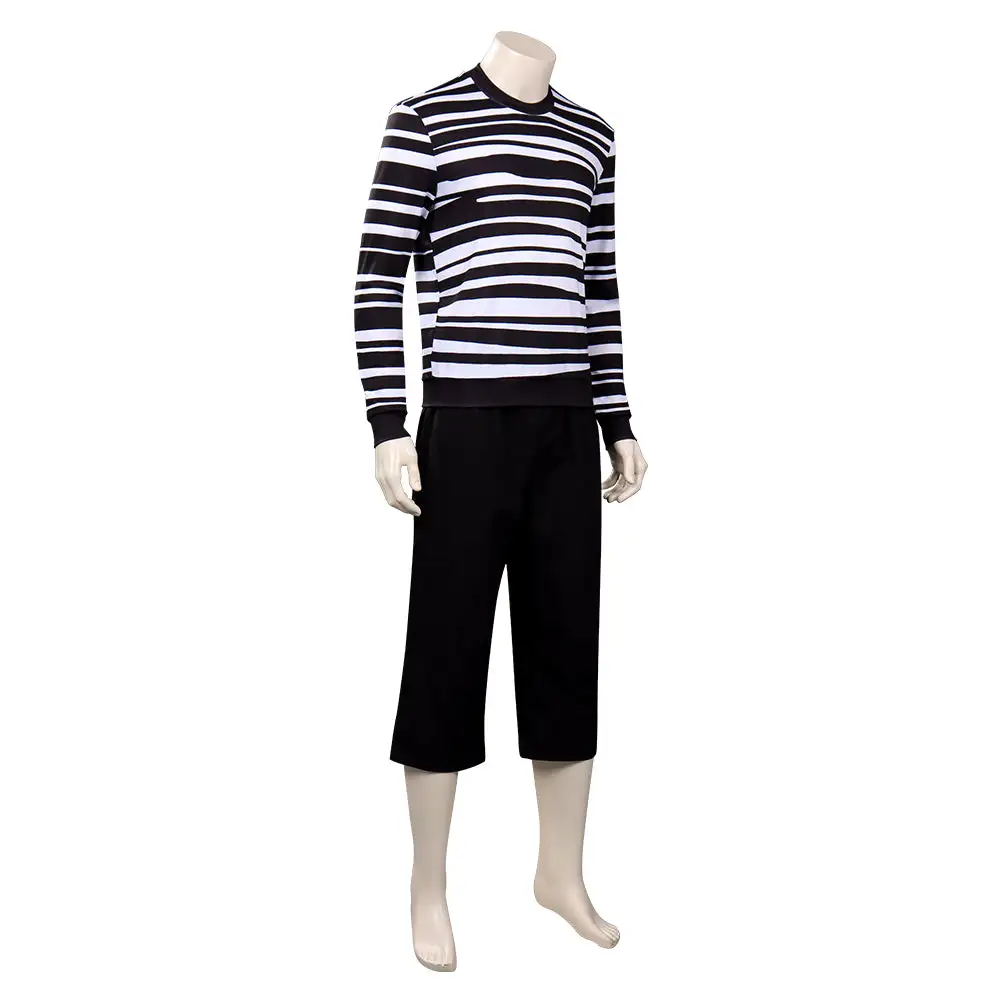Wednesday (2022) Adult Pugsley Addams Cosplay Costume Outfits Halloween Carnival Suit 6 Wednesday (2022) Adult Pugsley Addams Cosplay Costume Outfits Halloween Carnival Suit - Image 6