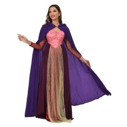 Hocus Pocus 2 Sarah Sanderson /Mary Sanderson Hooded Cloak Only -Cosplay Sales Store 15004409 3