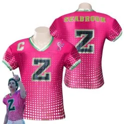 Kids Children Zombies 3 Zed T-shirt Cosplay Costume Outfits Halloween Carnival Suit