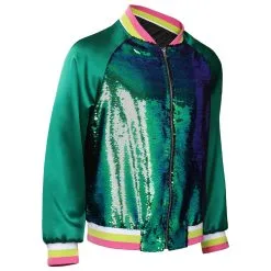 Zombies 3 Bucky Cosplay Costume Sequins Jacket Coat Outfits Halloween Carnival Suit -Cosplay Sales Store 15004446 4