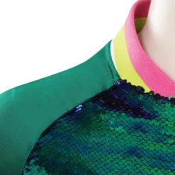 Zombies 3 Bucky Cosplay Costume Sequins Jacket Coat Outfits Halloween Carnival Suit -Cosplay Sales Store 15004446 5