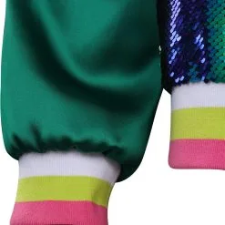 Zombies 3 Bucky Cosplay Costume Sequins Jacket Coat Outfits Halloween Carnival Suit -Cosplay Sales Store 15004446 7