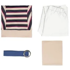 Kids Children Stranger Things Season 4 (2022) Nancy Wheeler Cosplay Costume Shirt Pants Outfits Halloween Carnival Suit -Cosplay Sales Store 15004470 9