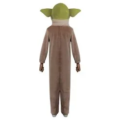 The Mandalorian Baby Yoda Jumpsuit Sleepwear Cosplay Costume For Kids Children -Cosplay Sales Store 15005868 3