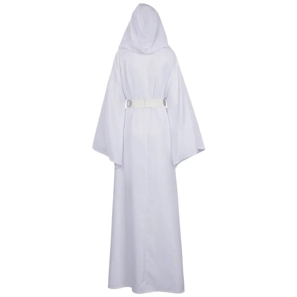 Adult Star Wars: Princess Leia Cosplay Costume Dress Outfits Halloween Carnival Suit 4 Adult Star Wars: Princess Leia Cosplay Costume Dress Outfits Halloween Carnival Suit - Image 4