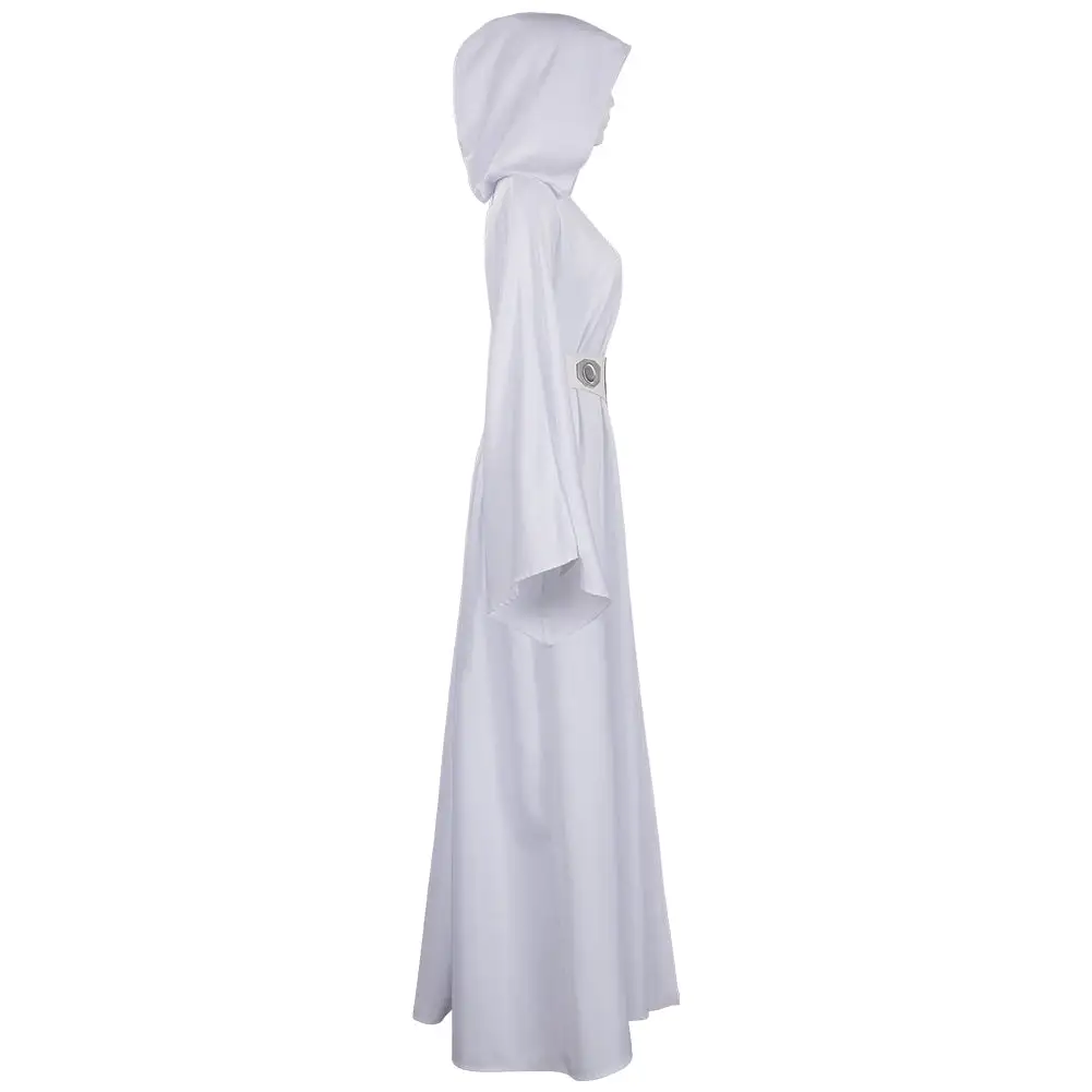 Adult Star Wars: Princess Leia Cosplay Costume Dress Outfits Halloween Carnival Suit 7 Adult Star Wars: Princess Leia Cosplay Costume Dress Outfits Halloween Carnival Suit - Image 7