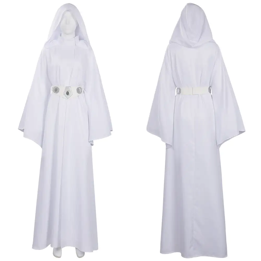 Adult Star Wars: Princess Leia Cosplay Costume Dress Outfits Halloween Carnival Suit 1 Adult Star Wars: Princess Leia Cosplay Costume Dress Outfits Halloween Carnival Suit