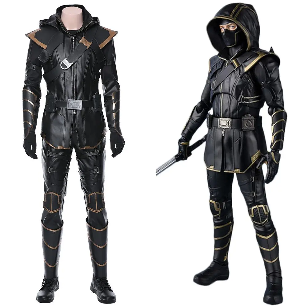 Avengers 4: Endgame Hawkeye Ronin Comic-con Party Cosplay Costume 1 Avengers 4: Endgame Hawkeye Ronin Comic-con Party Cosplay Costume