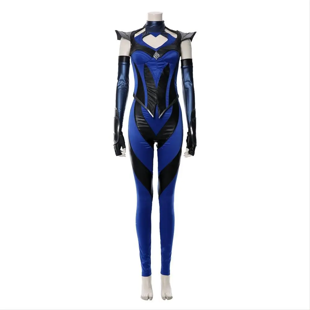 Mortal Kombat 11 Kitana Outfit Halloween Carnival Suit Cospaly Costume 2 Mortal Kombat 11 Kitana Outfit Halloween Carnival Suit Cospaly Costume - Image 2