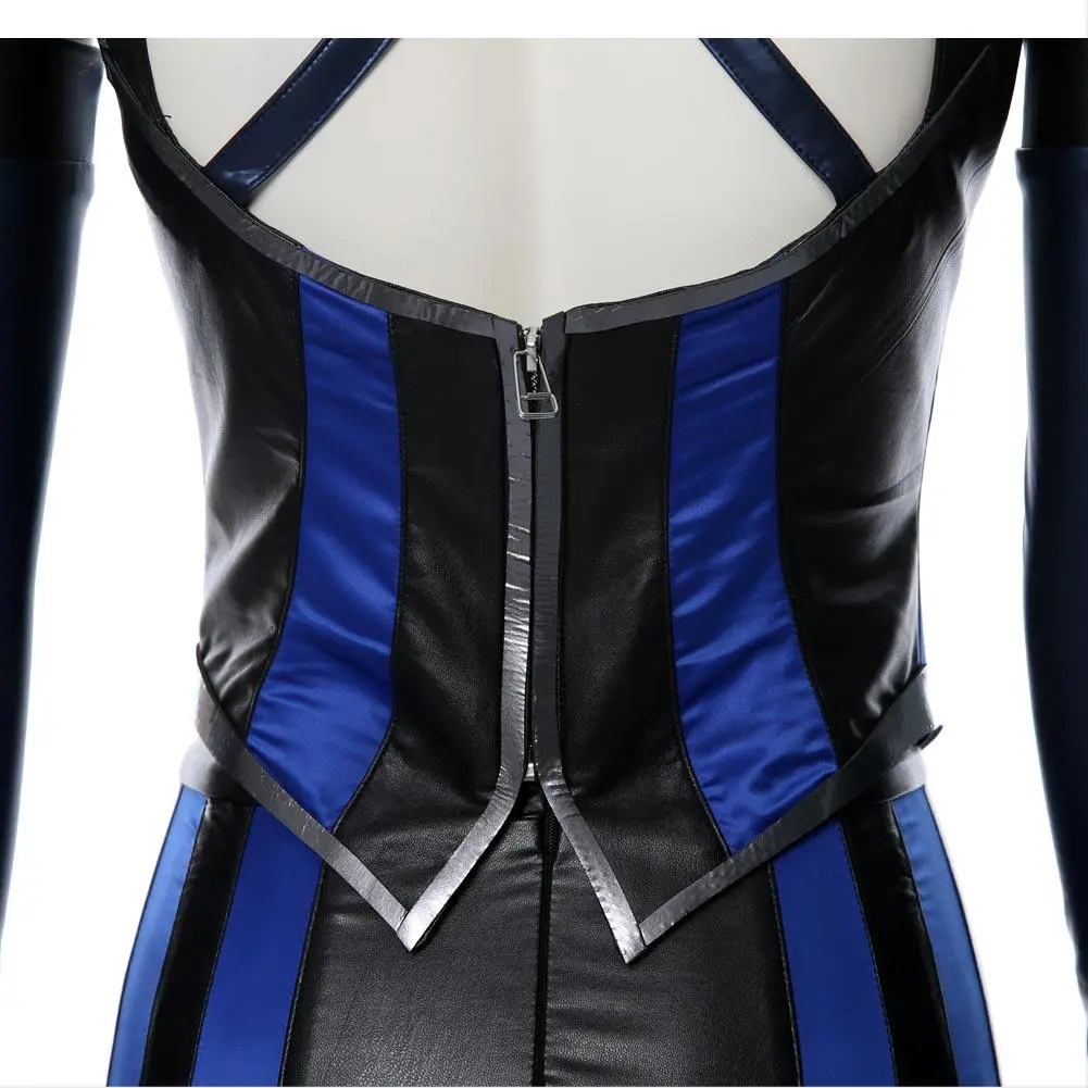 Mortal Kombat 11 Kitana Outfit Halloween Carnival Suit Cospaly Costume 12 Mortal Kombat 11 Kitana Outfit Halloween Carnival Suit Cospaly Costume - Image 12