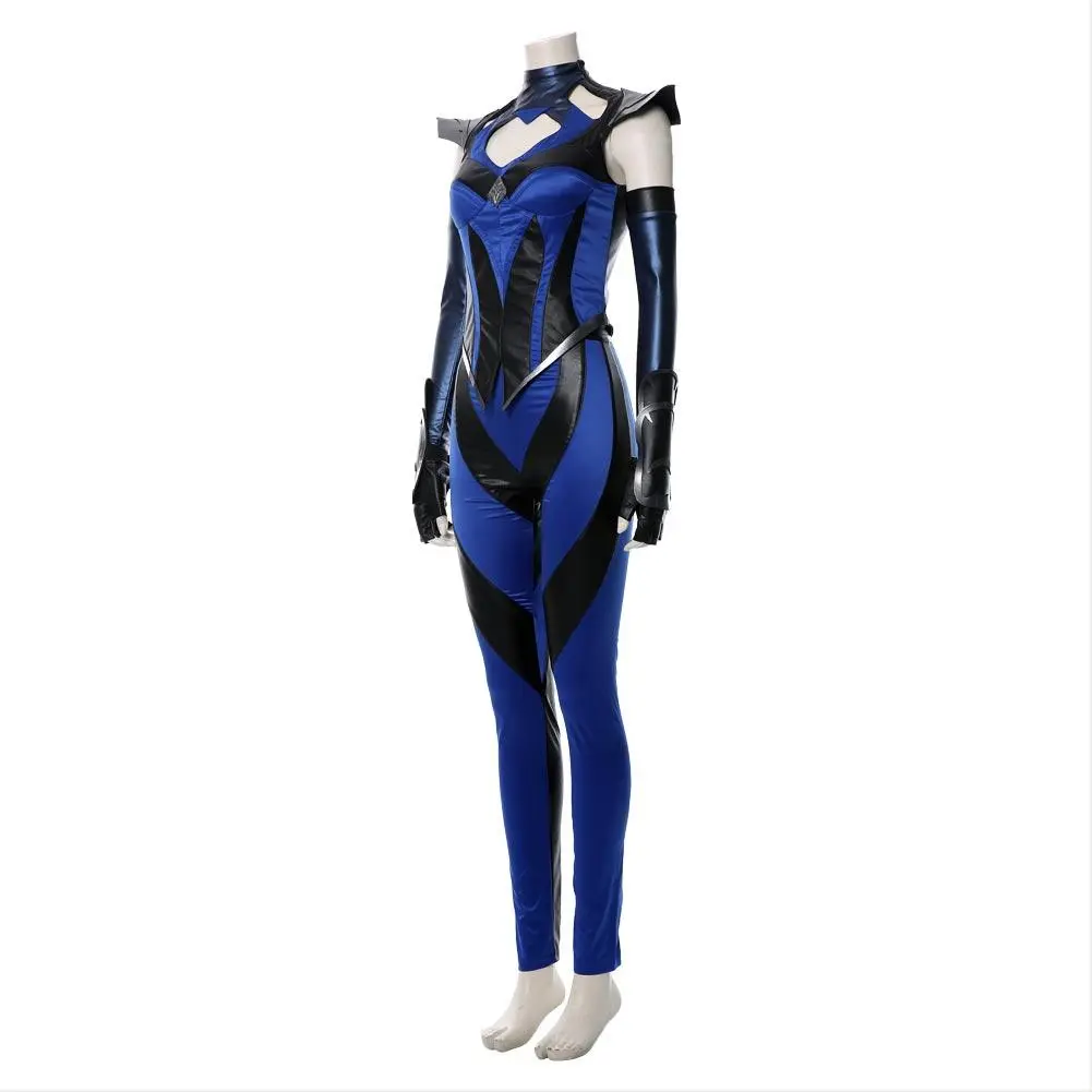 Mortal Kombat 11 Kitana Outfit Halloween Carnival Suit Cospaly Costume 5 Mortal Kombat 11 Kitana Outfit Halloween Carnival Suit Cospaly Costume - Image 5