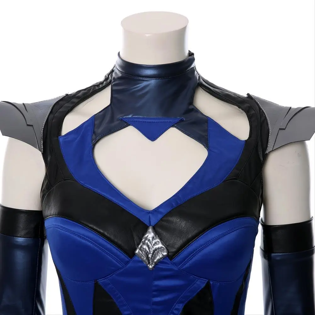 Mortal Kombat 11 Kitana Outfit Halloween Carnival Suit Cospaly Costume 6 Mortal Kombat 11 Kitana Outfit Halloween Carnival Suit Cospaly Costume - Image 6