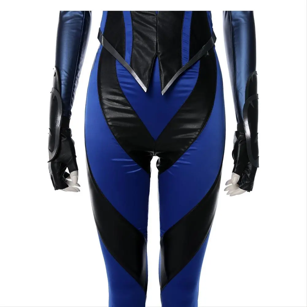 Mortal Kombat 11 Kitana Outfit Halloween Carnival Suit Cospaly Costume 8 Mortal Kombat 11 Kitana Outfit Halloween Carnival Suit Cospaly Costume - Image 8