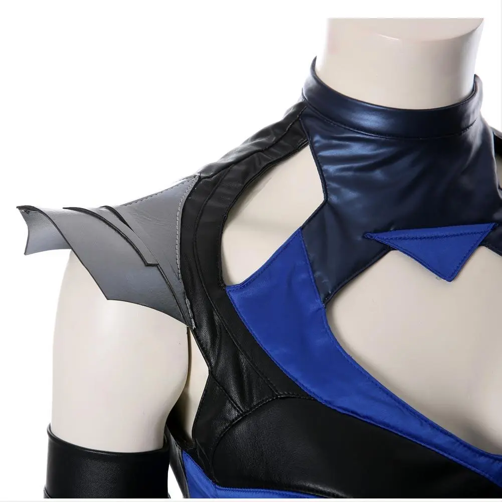 Mortal Kombat 11 Kitana Outfit Halloween Carnival Suit Cospaly Costume 10 Mortal Kombat 11 Kitana Outfit Halloween Carnival Suit Cospaly Costume - Image 10