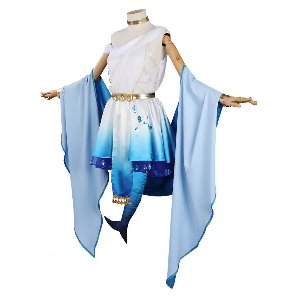 Hololive Vtuber Gawr Gura Cosplay Costume Outfits Halloween Carnival Suit 3 Hololive Vtuber Gawr Gura Cosplay Costume Outfits Halloween Carnival Suit - Image 3